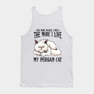 Persian Cat Tank Top